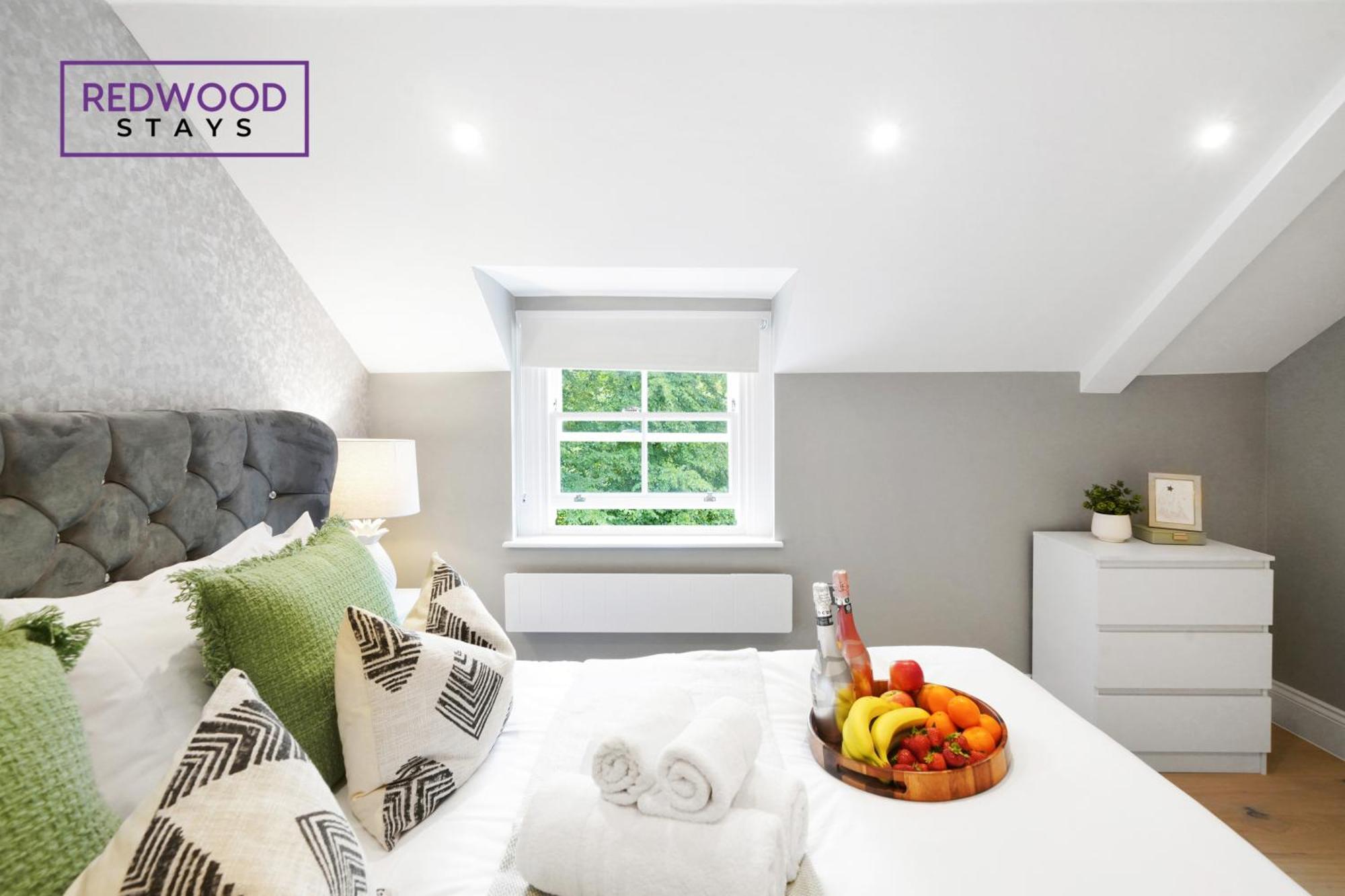 Top Quality 2 Bed 1 Bath Apartments For Contractors By Redwood Stays Reading Exterior foto